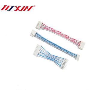 Harnes kawat XH2.54 kabel Terminal <span class=keywords><strong>2</strong></span>/3/4/5/6/10P merah, biru, hitam dan putih Dupont kepala tunggal pengikat kawat lapis grosir - Product Image 1