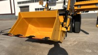 Camion malaxeur à béton automatique HENAN ELEPHANT 4 m³ avec pompe à ciment volumétrique 3,5 m³ auto-chargeante, opération intégrée par une seule personne, garantie 1 an