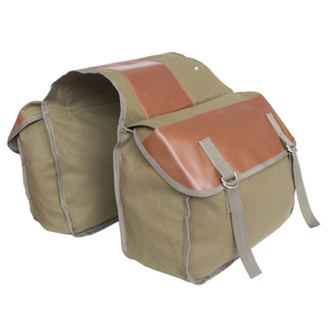 Sac de selle grande capacité pour vélo, en toile, sacoche arrière, sac pour cyclisme, pour la montagne, 1 pièce - Product Image 2