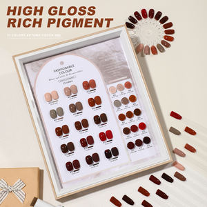 Miss Gooey Automne Style 15 Pure Colors <span class=keywords><strong>Vernis</strong></span> à Ongles Gel <span class=keywords><strong>Semi</strong></span> <span class=keywords><strong>Permanent</strong></span> <span class=keywords><strong>Vernis</strong></span> Gel Soak Off <span class=keywords><strong>Vernis</strong></span> Uv <span class=keywords><strong>Vernis</strong></span> à Ongles Usine OEM - Product Image 4