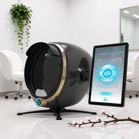 Dispositivo de Análisis de Piel con Pantalla HD Inteligente con IA, Detector de Imágenes Faciales Portátil para Uso en Salones de Belleza, Máquina Analizadora de Piel