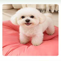 Nid pour animaux de compagnie lavable, lit pour chien universel quatre saisons, coussin double face pour chat, tapis de couchage doux et chaud pour chiot