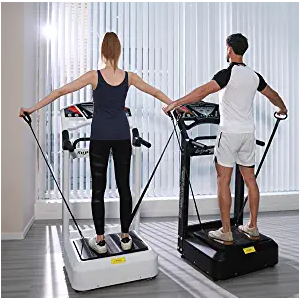 Équipement de gymnastique du corps entier à vibration réglable à 99 vibrations robustes Machine de massage à plate-forme électromagnétique de type vertical pour l'amincissement - Product Image 3