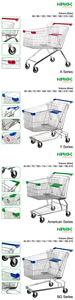 Carrito de Compras de Plástico de Alta Capacidad con Logotipo Personalizado, Movilidad Suave, Premium para Supermercado - Product Image 6