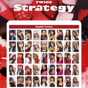 9 pièces/ensemble de photocards de l'album Strategy de <span class=keywords><strong>Kpop</strong></span> TWICE, liste Tzuyu Nayeon Momo Chaeyoung, cartes Lomo mignonnes en selfie, cartes postales, collection pour fans - Product Image 1