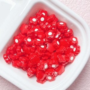 Perles en vrac en acrylique multicolores de 10 mm à bas prix pour la fabrication artisanale de bracelets et accessoires de bijoux - Product Image 2