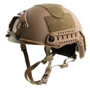 Casco de Seguridad Táctico, Material ABS, Cierre de Trinquete Ajustable, Color Bronceado, Unisex, Protección para la Cabeza de Adultos, Uso en Motocicleta - Product Image 5
