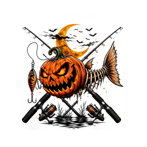Transferts DTF en gros pour Halloween : Citrouille, Sorcière, Chat Noir – Écussons thermocollants personnalisés en vrac pour impression sur T-shirt - Product Image 1