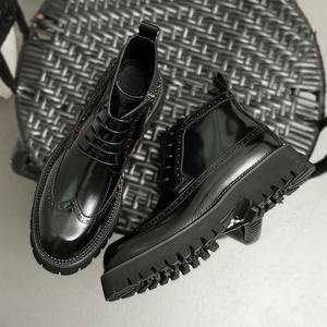 Botas de Trabajo de Cuero Genuino Amish Vintage de Lujo para Hombre, Impermeables, con Cordones, Construcción Goodyear Welted, Empeine de Cuero Resistente - Product Image 5