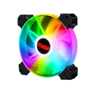 RGB 120mm PC Fan ARGB RF Remote <b>Control</b> Speed LED 6PIN PWM for <b>Gaming</b> Cooling Cooling Fan - Product Image 1