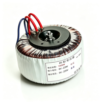 Transformateur toroïdal à enroulement en cuivre pur 1000W pour amplificateur audio Hi-Fi et équipement médical avec conception à faible EMI