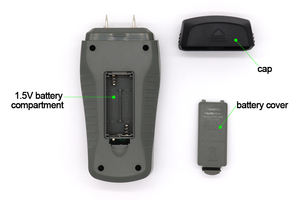 NOUVEAU MT-18 Gris 0-99.9% Deux Pins Numérique Bois Humidimètre Papier <span class=keywords><strong>Humidité</strong></span> Tester Hygromètre <span class=keywords><strong>Mur</strong></span> Bois Humide <span class=keywords><strong>Détecteur</strong></span> - Product Image 5