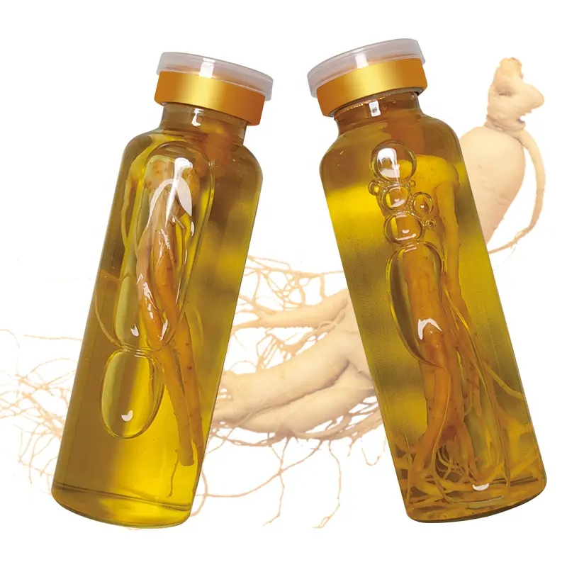 Sérum pour le visage Oem marque privée à l'extrait de ginseng sérum pour le visage anti-rides, éclaircissant, blanchissant, rajeunissant et hydratant