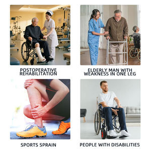 Déambulateur à genou orientable, béquilles de remplacement <span class=keywords><strong>pour</strong></span> le soutien de la <span class=keywords><strong>cheville</strong></span> cassée - Product Image 5