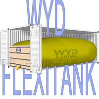 Flexitank Qualité Alimentaire 24000L Flexibags 20ft Conteneur Transport de Liquide en Vrac Solution de Réservoir Flexible pour Huile Vin Eau Jus