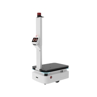 Robot AGV logistique à fonctionnement continu 24h/24 et 7j/7, robot de livraison d'usine, charge utile de 300 kg, levage de 10 cm, recharge automatique