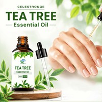 Huile essentielle d'arbre à thé pressée à froid 100% pure, soin nourrissant pour la peau et massage corporel