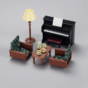 Vente en gros <span class=keywords><strong>mini</strong></span> meubles table chaise canapé ensemble miniature pour maison de poupé<span class=keywords><strong>e</strong></span> accessoires chambre bricolage jeu de simulation jouet - Product Image 3