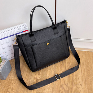 Bolsos de Mano Grandes de Moda con Cierre y Correa Cruzada para Mujer, Venta al por Mayor - Product Image 5