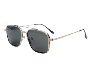 Tùy chỉnh phân cực Magnetic Clip-on Sunglasses For Men Pilot UV400 từ clip trên kính