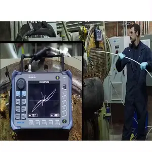 NDT Test Portable Ultrasonic Weld Flaw Detector Olympus EPOCH 650 High Accuracy Metal UT Tester