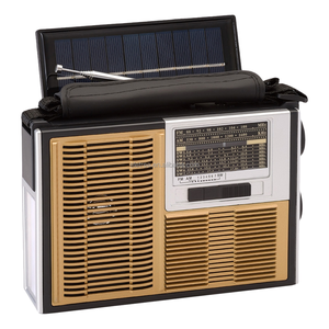 Radio solar BT USB SW FM multibanda de plástico barata con carga USB, <span class=keywords><strong>receptor</strong></span> portátil de radio Poste de radio portátil, <span class=keywords><strong>a</strong></span> prueba de agua - Product Image 1