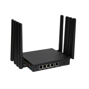 เราเตอร์ไร้สาย Wi-Fi <span class=keywords><strong>6</strong></span>แบนด์คู่ล่าสุด3000Mbps 5g 12V DC Power 5G เราเตอร์อุตสาหกรรมเหมาะสำหรับยุโรป - Product Image 3