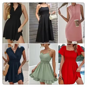 l Spring/Summer New Women's Fashion Casual Heavy Industry <b>Sequins</b> Embroidered Short Sleeve Dress - Product Image 4