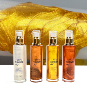 Beautychain - Aceite Corporal Brillante al por Mayor, Polvo Líquido con Destellos, Maquillaje Impermeable de Larga Duración, Nutritivo y Biodegradable - Product Image 4