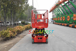 Plataforma Elevadora Eléctrica Pequeña Autopropulsada para Trabajo Aéreo en Fábricas y Talleres - Product Image 6