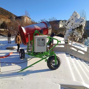 Máquina de Hacer Nieve de 70 cm de Alto Rendimiento, Gran Producción de Nieve, Equipo Deportivo para Invierno al Aire Libre, Marco de Aleación de Aluminio, Duradero - Product Image 1