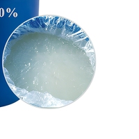 SLES 70% Sodium Lauryl Ether Sulfate, matière première détergente, liquide blanc AES, CAS 9004-82-4 SLES