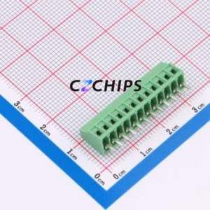 C254128V-12P0G36 Screw Terminal Block Through hole Component (THT),P=2.54mm Connector 1x12P 2.54mm 12P 1 - Product Image 2
