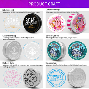 5ml 10ml 20ml 30ml 50ml 60ml 80ml 100ml 150ml 200ml 50g Vòng nhôm mỹ phẩm thiếc container nhôm thiếc Jar với vít đầu - Product Image 6