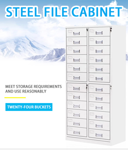 Nhà Máy Bán buôn tùy chỉnh thiết kế hiện đại kim loại lưu trữ tập tin nộp hồ sơ tủ khóa thép cho văn phòng - Product Image 3