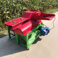 Petite batteuse de décortiqueur de maïs de maïs avec moteur à essence ou moteur pour une utilisation en ferme