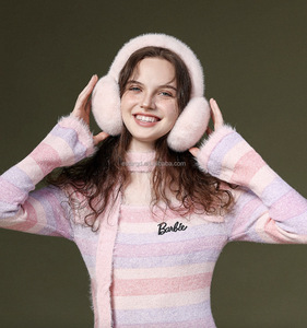 Vente en gros, <span class=keywords><strong>cache</strong></span>-oreilles en peluche imitation lapin vison pour <span class=keywords><strong>fille</strong></span>, <span class=keywords><strong>cache</strong></span>-oreilles chaud pour l'hiver pour femme, couvre-oreilles doux pour l'hiver - Product Image 5