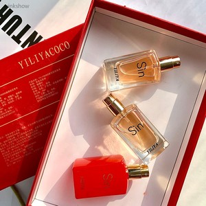 Winkshow/oem Set de Regalo de Mini Perfumes en Botella de Vidrio Ecológica de 3x30ml, Eau de Parfum en Spray para Mujer, Uso Diario, Fragancia de Larga Duración - Product Image 1