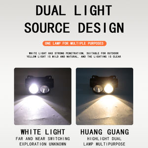 खान दीपक सिर मशाल rechargeable मत्स्य पालन हेडलाइट शिकार सिर रोशनी headtorch - Product Image 3