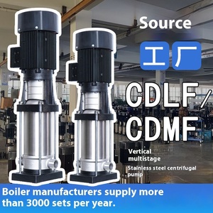 ปั๊มหอยโข่งหลายใบพัดแนวตั้งสแตนเลส CDLF/CDMF สำหรับอุตสาหกรรม หม้อไอน้ำ บำบัดน้ำ ท่อส่งน้ำ บูสเตอร์ OEM - Product Image 4