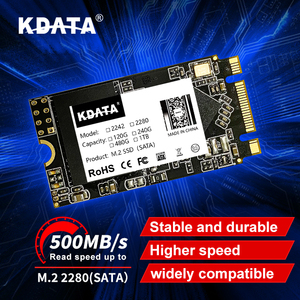 Kdata工厂便宜的256gb 512gb 2TB 2280内部M2固态硬盘NGFF固态硬盘2242 M.2 Sata 1tb - Product Image 1
