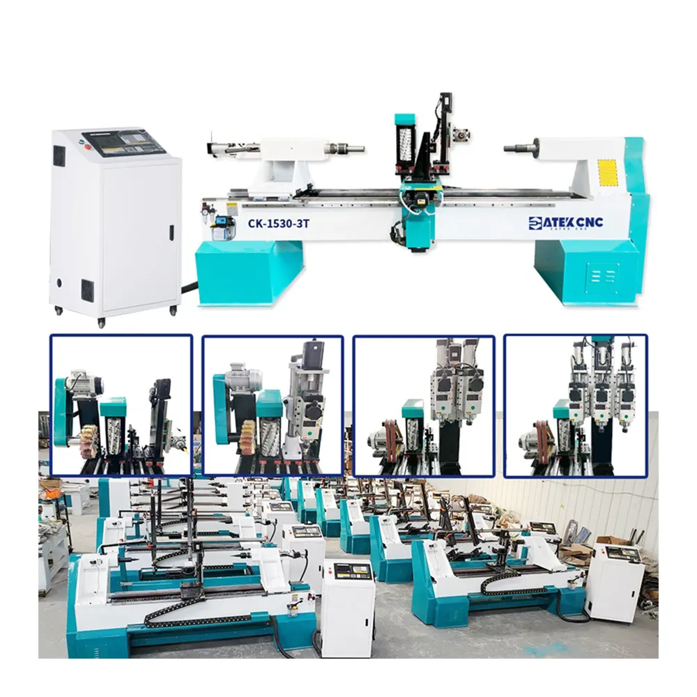 1530 Lathe Wood Multifunctional Turning Wood CE Certificate CNC Wood Lathe