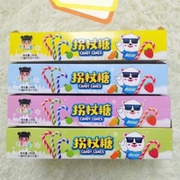 Wholesale Christmas Multi-Colored Sour Fruit Flavored Hard Sweets Candy Stick Lollipop 600 PCS/CTN Hot-sale Low Price