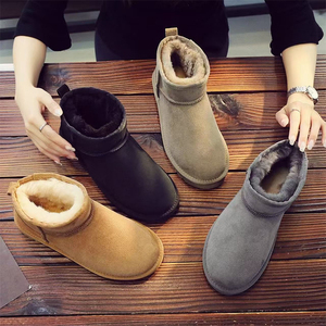 Vendita diretta in fabbrica piattaforma invernale Mini stivale da <span class=keywords><strong>donna</strong></span> stivale corto antiscivolo foderato in lana foderato <span class=keywords><strong>scarpe</strong></span> da neve - Product Image 5