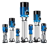 Pompe CNP CDM/CDL stabilisateur de pression à fréquence variable en acier inoxydable à haute levée pompe centrifuge verticale à plusieurs étages