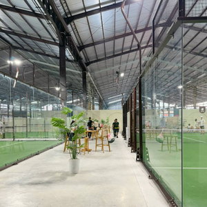 Pista <span class=keywords><strong>de</strong></span> Pádel Panorámica Completa Profesional QJIN con Sistema <span class=keywords><strong>de</strong></span> Montaje Rápido, Instalación <span class=keywords><strong>de</strong></span> Pista <span class=keywords><strong>de</strong></span> Pádel Profesional <span class=keywords><strong>de</strong></span> Grado Torneo - Product Image 3