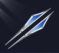 Badges de couteau SPORTS personnalisés et nouveaux autocollants latéraux de carrosserie de voiture avec votre logo