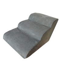 Escalier gonflable pour chien, amovible et lavable, en mousse à mémoire de forme, antidérapant et stable, protège les articulations de l'animal, pente de lit