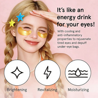 Patchs hydratants pour les yeux contre les poches, les cernes et les ridules – Masques contour des yeux – Vente en gros pour les professionnels de la beauté et les voyages
