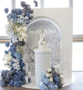 Birthday Party Double Sided <strong>Flower</strong> Decoration Wedding Party Open Arch Chiara Stand Backdrop Pvc Arch Panel Wall and <strong>Flower</strong> - Product Image 6